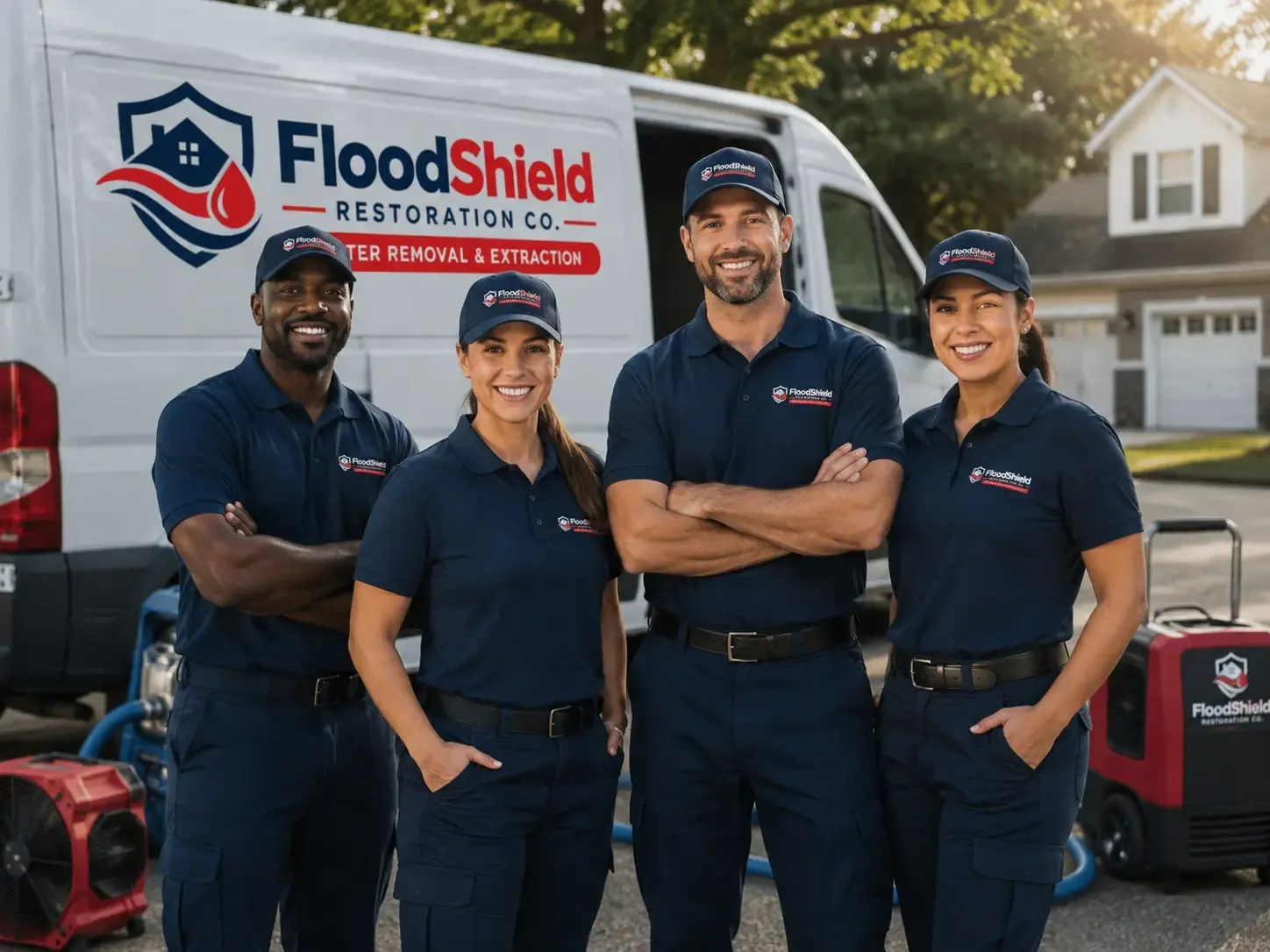 Flood Damage Restoration company in Gnadenhutten, OH